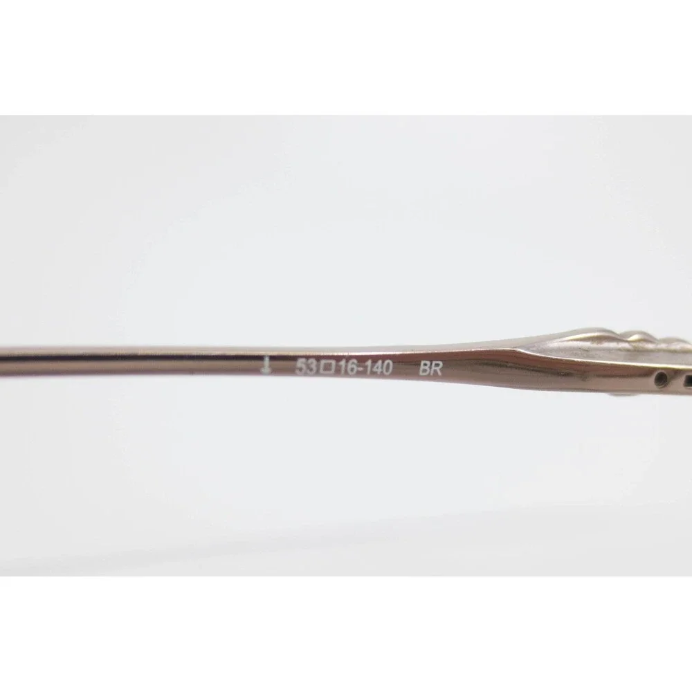 Timex T503 Eyeglasses Bronze Semi Rimless Oval Frames 53-16-140 BR Womens